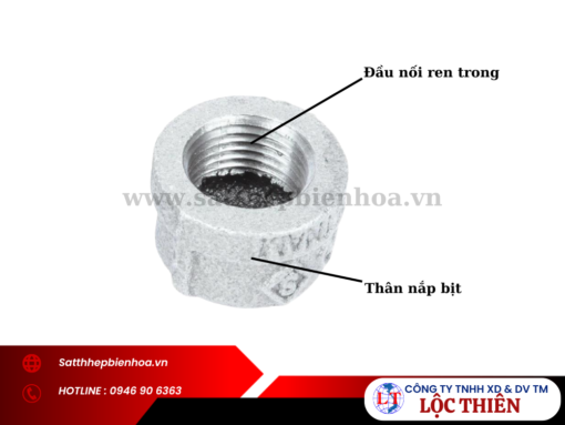 Cấu tạo nắp bịt ren