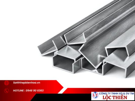 Bảng tiêu chuẩn, quy cách, giá Thanh U Inox | Sắt Thép Biên Hòa
