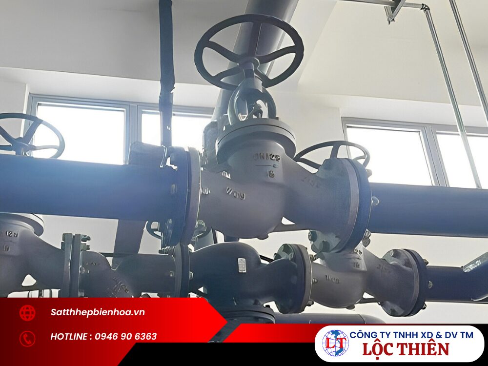 Ứng dụng thực tế của van cầu thép