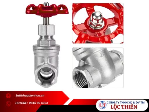 Van cửa inox 201