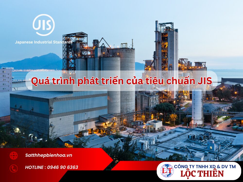 Quá trình phát triển của tiêu chuẩn JIS