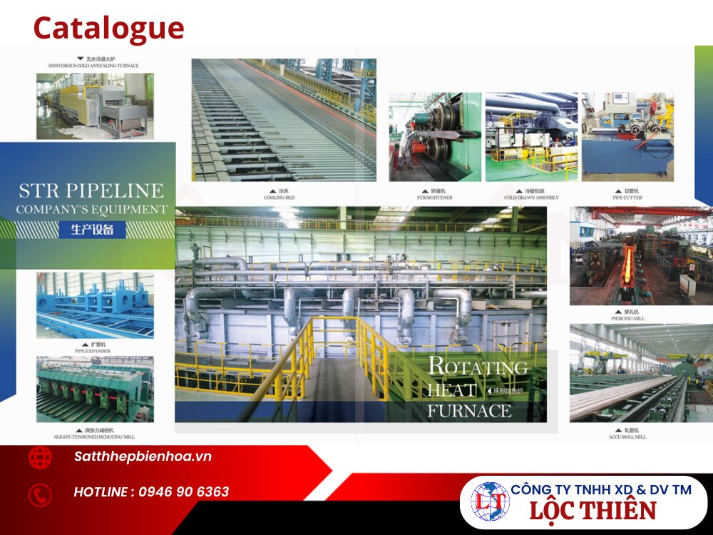 Catalogue ống thép đúc