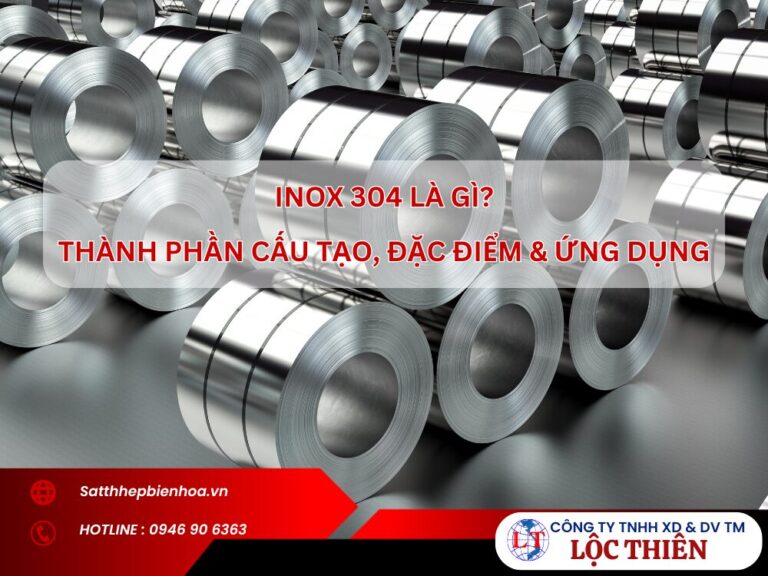 Inox 304 là gì? Thành phần cấu tạo, đặc điểm & ứng dụng