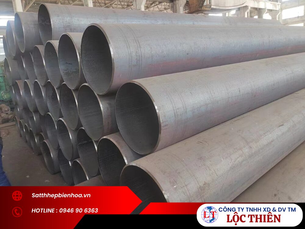 Ống thép đen phi 219