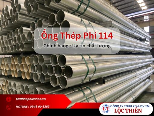 Ống thép phi 114