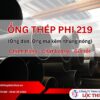 Ống thép phi 219