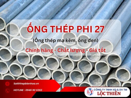 Ống thép phi 27