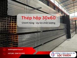 Thép hộp 30x60