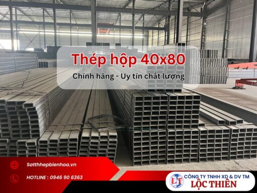 Thép hộp 40x80