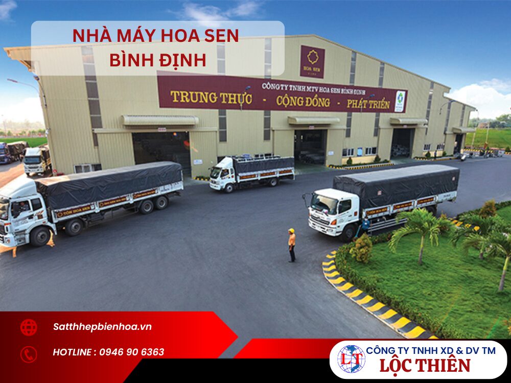 Nhà máy Hoa Sen Bình Định