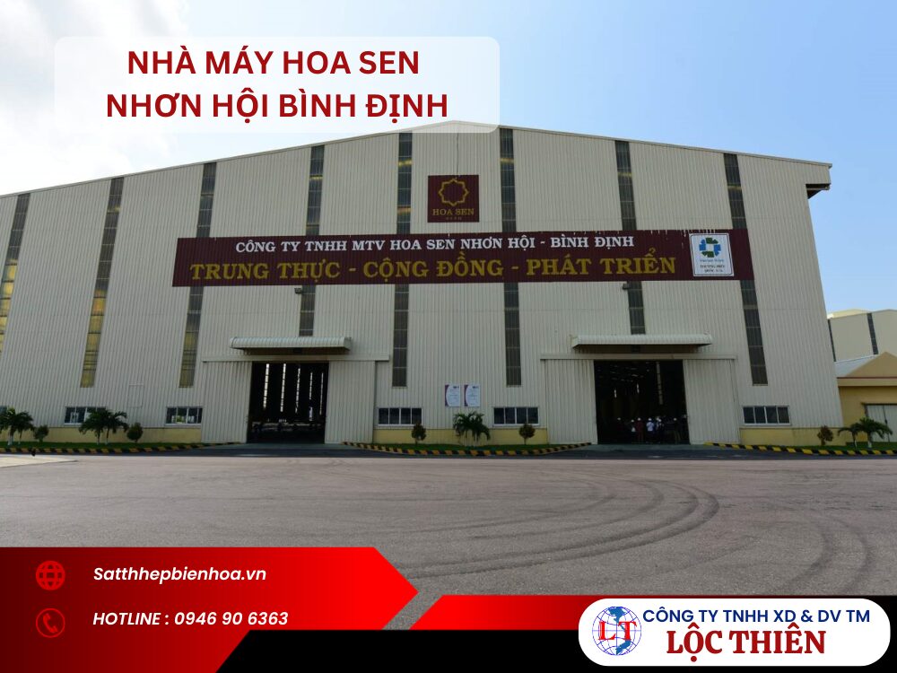 Nhà máy Hoa Sen Nhơn Hội Bình Định